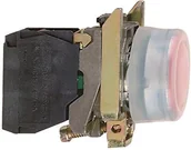 Wyłączniki światła i elektryczne - Schneider Electric xb4bp42 Harmony przyciski, ip69 K,  Impulsion, metal, chromowany, kołnierz, mocowanie 10, średnica 22 MM, czerwony XB4BP42 - miniaturka - grafika 1