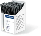 Notesy i bloczki - Staedtler stick 430 m 9cp5 ball point Pen szerokość linii M 50 sztuki czarna 430 M-9CP5 - miniaturka - grafika 1