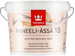 Tikkurila PANEELI ASSA [10]- lakier matowy do drewna, 2.7 l - Lakiery do drewna - miniaturka - grafika 2