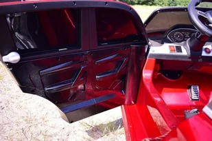 Super-Toys AUDI Q5 2 OSOBOWE, MIĘKKIE KOŁA, MIĘKKIE SIEDZENIE, LAKIER, PANEL MP4,PEŁNA OPCJA/Q5-TWO SEATS AUDI-Q5-TWO-LAKIER-CZERWON - Pojazdy elektryczne dla dzieci - miniaturka - grafika 23