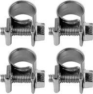 Akcesoria do urządzeń ogrodniczych - VOREL Obejma opaska śrubowa zaciskowa ocynkowana W1 mini 10-12mm 4szt - miniaturka - grafika 1