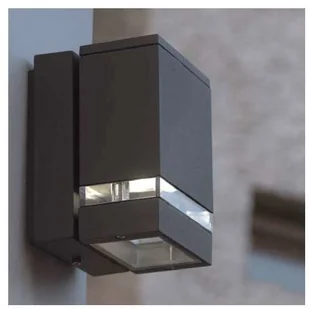 Elstead Lighting Ogrodowa LAMPA ścienna JANNIK LED1 zewnętrzna OPRAWA metalowa LED 3,8W kinkiet outdoor IP44 szary JANNIK LED1 - Lampy ogrodowe - miniaturka - grafika 2