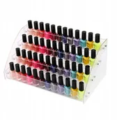 Pozostałe akcesoria kosmetyczne - Stojak Ekspozytor Organizer Na Lakiery 4 Półki - miniaturka - grafika 1