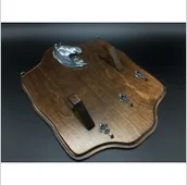 Repliki - broń - WŁOCHY ZAWIESZKA TABLO NA PISTOLET Z KONIEM WTR-1P - miniaturka - grafika 1