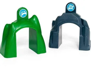 Brio GmbH BRIO GmbH 33935 Smart Tech Action Tunnels prędkości akcesoria część drewniane kolejki - Figurki dla dzieci - miniaturka - grafika 2