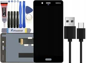 Części serwisowe do telefonów - Wyświetlacz LCD Ekran Dotyk Nokia 8 TA-1004 - miniaturka - grafika 1