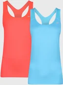 Koszulki i topy damskie - Reebok 2 PACK topów sportowych Romy - miniaturka - grafika 1