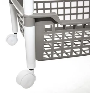 Orion Wózek, regał, organizer, szafka, koszyk 3-poziomowy, kuchenny, łazienkowy, na kółkach, do kuchni, łazienki, kuchenny 812607 - Pudła i pojemniki do przechowywania - miniaturka - grafika 5