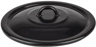 Pokrywki - ELOPOL ELOPOL Pokrywka emaliowana 20 cm czarna - miniaturka - grafika 1