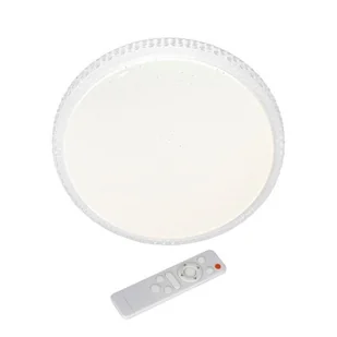 Milagro Plafon LED z pilotem Cruz 40cm Biały ML4219 - ML4219 - Lampy sufitowe - miniaturka - grafika 2