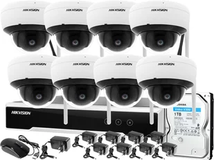 HIKVISION ZM12759 Monitoring zestaw bezprzewodowy 8 kamery WiFi 4Mpx 1TB - Zestawy do monitoringu - miniaturka - grafika 4