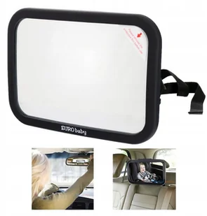 Lusterko do obserwacji dziecka w samochodzie aucie - Akcesoria do fotelików - miniaturka - grafika 2