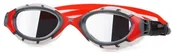 Pływanie - Zoggs Okularki pływackie PREDATOR FELX TITANIUM lustrzane srebrne - miniaturka - grafika 1