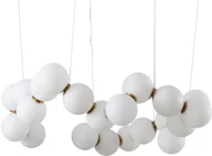 Lampy sufitowe - KKS Molekularna lampa wisząca CORALLI DP0254-800 do jadalni mosiądz - miniaturka - grafika 1