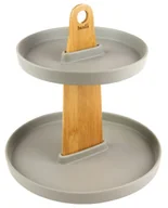 Tace i patery - HUSLA CERAMICZNA PATERA 2-POZIOMOWA HUSLA 73975 73975 - miniaturka - grafika 1