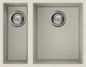 Zlewozmywaki - Elleci Quadra 150 (podwieszany) 62 Bianco antico - miniaturka - grafika 1