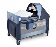 Łóżeczka i kojce - Lionelo Sven Plus Blue Navy - miniaturka - grafika 1