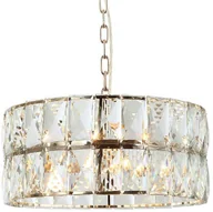 Lampy sufitowe - Orlicki Design Lampa 6 punktowa kryształowa wisząca Intero gold S złota okrągła - Intero gold S - miniaturka - grafika 1