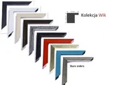 Ramki na zdjęcia - Galeria Ram Rama z tworzywa WIK 21x29,7 (A4) - 22 KOLORY Wik1 - miniaturka - grafika 1