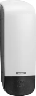 Katrin Dozownik do mydła uniwersalny biały ABS 90229 - Dozowniki papieru i mydła dla firm - miniaturka - grafika 2