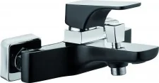 Deante Hiacynt Bateria wannowa bez kompletu natryskowego - chrom/czarny BQH B100 - Baterie wannowe i prysznicowe - miniaturka - grafika 3