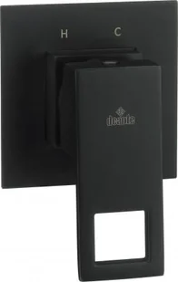 Deante ANEMON bateria prysznicowa podtynkowa bez przełącznika czarna BBZ N44L BBZ N44L - Baterie wannowe i prysznicowe - miniaturka - grafika 2