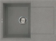 Zlewozmywaki - Elleci Easy 135 73 Titanium - miniaturka - grafika 1