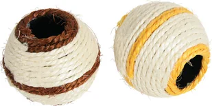 Zolux Zabawka dla kota piłka sizal - Zabawki dla kotów - miniaturka - grafika 4