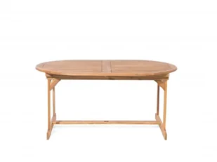 Beliani Zestaw ogrodowy drewniany pouchy grafitowe parasol MAUI - Meble ogrodowe - miniaturka - grafika 5