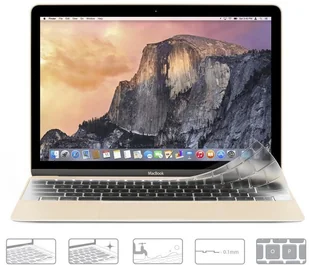 Moshi ClearGuard 12 Nakładka na klawiaturę MacBook 12 (EU layout) 99MO021912 - Części i akcesoria do laptopów - miniaturka - grafika 4