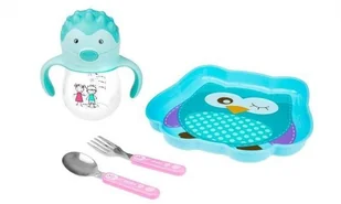 Akuku talerzyk SOWA A0072 - Sztućce dla dzieci - miniaturka - grafika 2