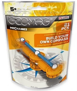 GeoMag Mechanics compass 21 elementów - Klocki GeoMag Mechanics compass 21 elementów - Klocki - miniaturka - grafika 4