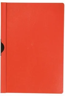 Q-Connect Skoroszyt z metalowym klipsem, PP, A4, czerwony KF00461 - Teczki i skoroszyty - miniaturka - grafika 2