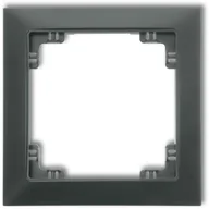 Klawisze i ramki - Karlik Deco Soft grafitowy mat ramka 1-krotna 28DRSO-1 28DRSO-1 - miniaturka - grafika 1