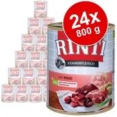 Mokra karma dla psów - Rinti Megapakiet Pur 24 x 800 g Mieszany pakiet III 4 smaki - miniaturka - grafika 1