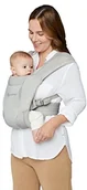 Nosidełka dla dzieci - ErgoBaby Embrace Soft Air Mesh nosidełko ergonomiczne dla noworodków od urodzenia, 2-pozycyjne nosidełko tylne, Soft Grey - miniaturka - grafika 1