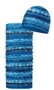 Buff Zestaw combo micro kids hoo blue 2017 niebieski - Pozostała odzież narciarska Buff Zestaw combo micro kids hoo blue 2017 niebieski - Pozostała odzież narciarska - miniaturka - grafika 1