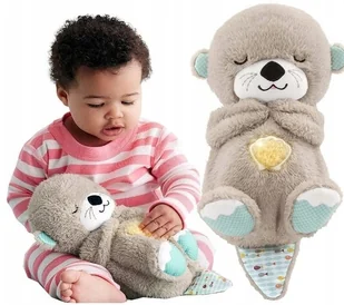 Fisher Price Wydra usypianka-przytulanka FXC66 - Szumiące zabawki - miniaturka - grafika 17