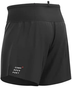 Compressport spodenki biegowe TRAIL RACING SHORT czarne - Spodnie sportowe męskie - miniaturka - grafika 6