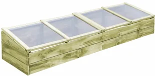 vidaXL Szklarnia, impregnowane drewno sosnowe, 200x50x35cm 45303 - Szklarnie ogrodowe - miniaturka - grafika 2