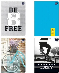 Inter-druk Zeszyt A5 60k. MAT+UV fsc mix credit kratka AA282INT - Zeszyty szkolne - miniaturka - grafika 4