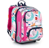 Plecaki szkolne i tornistry - Topgal Tornister szkolny w kwiaty BEBE 22001 - - miniaturka - grafika 1