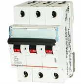 Bezpieczniki elektryczne - LEGRAND nadprądowy 3A typ C Legrand 403539 S303 - miniaturka - grafika 1