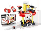 Mały majsterkowicz - Smily play NARZĘDZIA W WALIZCE 1/16 T108 AN09 - miniaturka - grafika 1