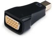 Adaptery i przejściówki - Gembird Adapter Displayport mini M) VGA F) AKGEMVADPV00001 - miniaturka - grafika 1