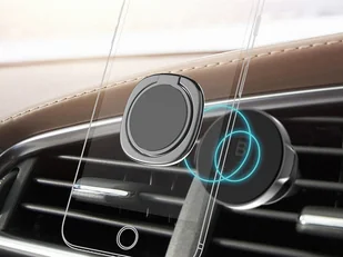 Baseus Desktop Bracket uchwyt metalowy na telefon czarny SUMQ-01 - Uchwyty samochodowe do telefonów - miniaturka - grafika 11