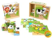 Klocki - Brimarex Klocki drewniane w skrzynce - Farma - miniaturka - grafika 1