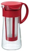 Zaparzacze i kawiarki - Hario Mizudashi Coffee Pot czerwony 600 ml - miniaturka - grafika 1