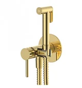 Baterie bidetowe - Omnires SYSYBI2 GL Zestaw bidetowy punktowy podtynkowy 1-funkcyjny ZŁOTY - miniaturka - grafika 1