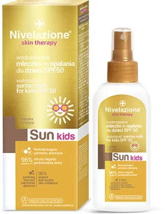 Farmona IDEEPHARM NIVELAZIONE Wodoodporne mleczko do opalania dla dzieci SPF50 150 ml 7073506 - Balsamy i kremy do opalania - miniaturka - grafika 2